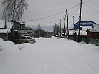 Улица Автовокзальная (г. Канаш). 12 января 2014 (вс).