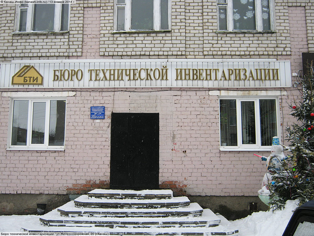 Бюро технической инвентаризации.