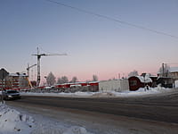 Многоквартирный жилой дом. 25 января 2022 (вт).