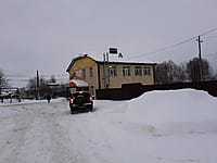 Административно-бытовое здание. 18 января 2022 (вт).