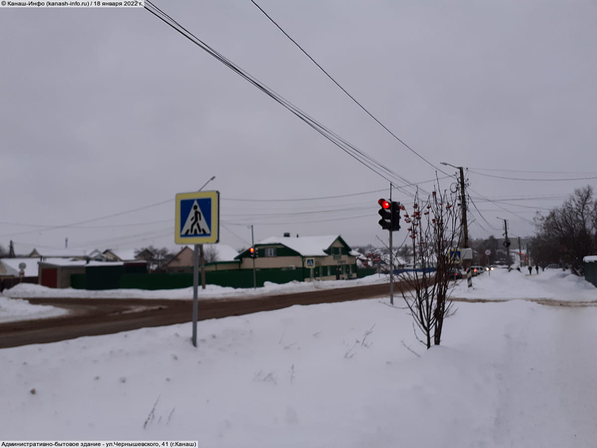 Административно-бытовое здание. 18 января 2022 (вт).