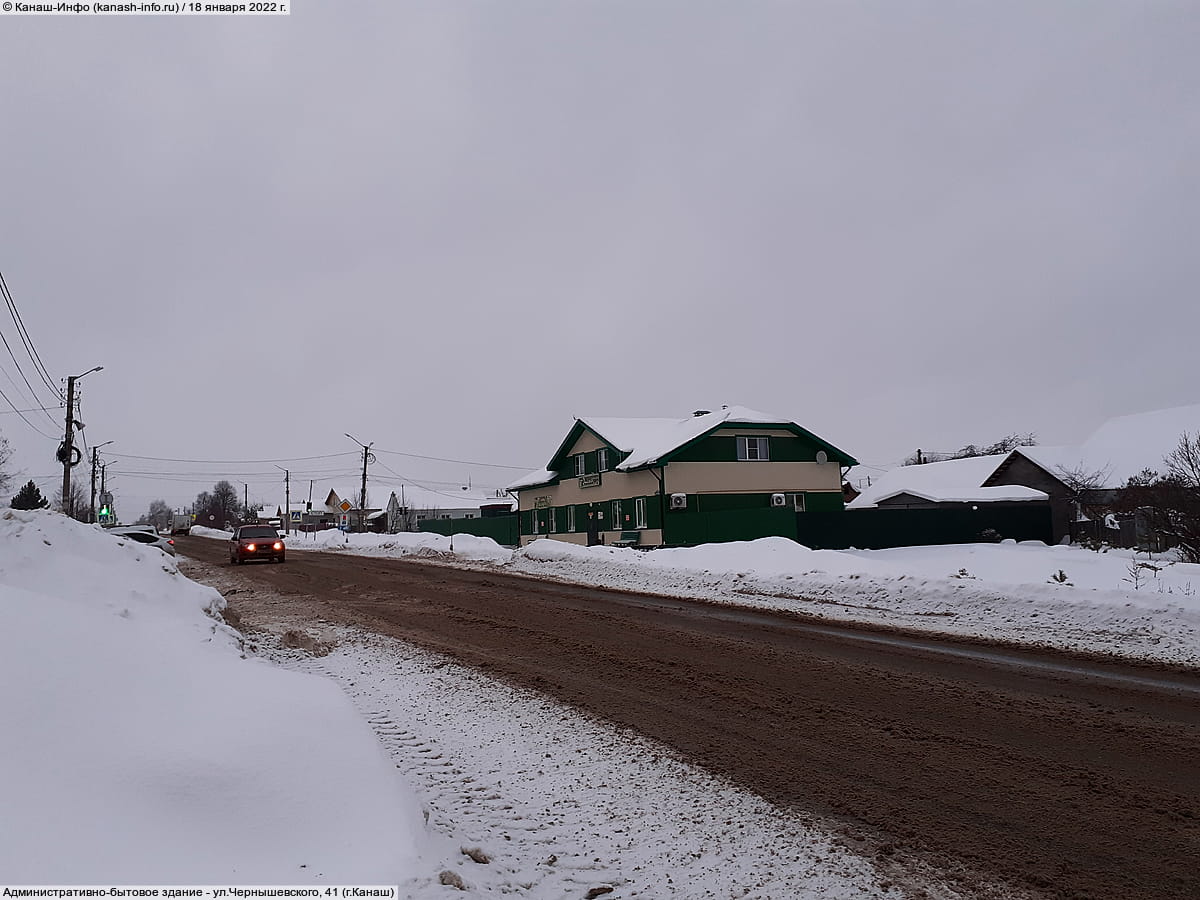 Административно-бытовое здание. 18 января 2022 (вт).