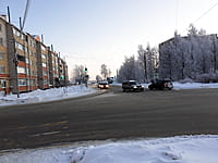 Улица Чернышевского (г. Канаш). 25 января 2022 (вт).