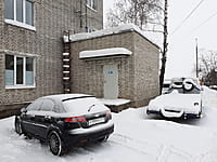 Административно-бытовое здание. 18 января 2022 (вт).