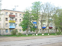 Улица Фрунзе (г. Канаш). 14 мая 2015 (чт).