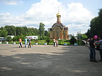 Храм святых благоверных князя Петра и княгини Февронии Муромских города Канаш. 08 августа 2015 (сб).