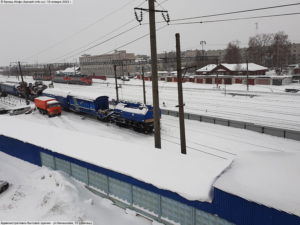 Административно-бытовое здание. 18 января 2022 (вт).