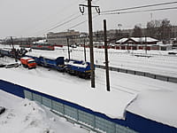 Административно-бытовое здание. 18 января 2022 (вт).