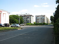 Улица Карла Маркса (г. Канаш). 29 июля 2014 (вт).