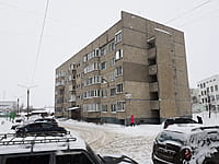 Многоквартирный жилой дом. 19 января 2022 (ср).