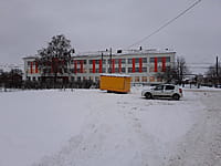 Административно-бытовое здание. 18 января 2022 (вт).