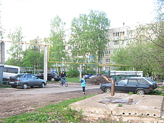 ул. Куйбышева, 24 (г. Канаш) -​ многоквартирный жилой дом.
