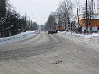 Проспект Ленина (г. Канаш). 23 января 2014 (чт).