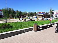 Летний парк Городского Дворца культуры. 22 мая 2024 (ср).