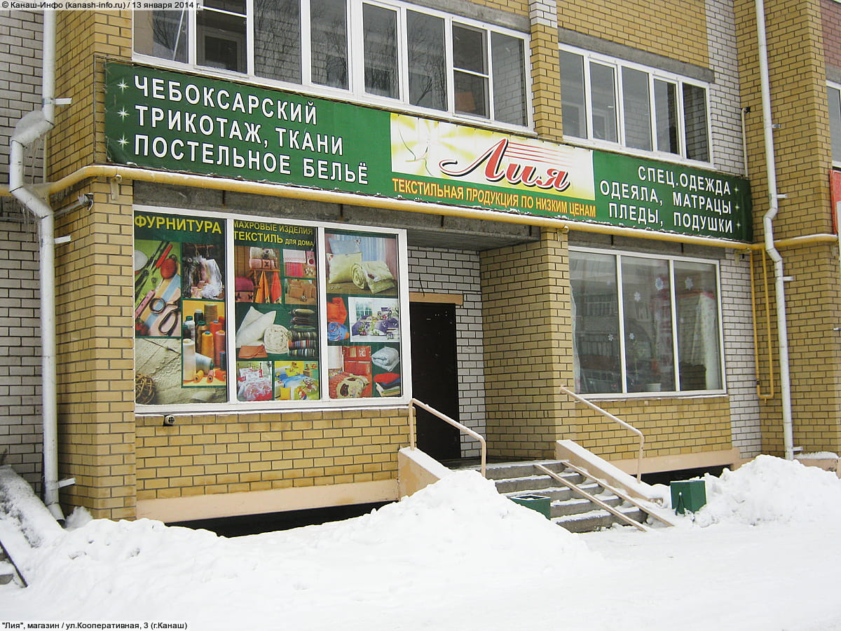 "Лия", магазин. 13 января 2014 (пн).