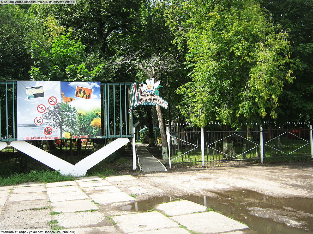 "Магнолия", закусочная.