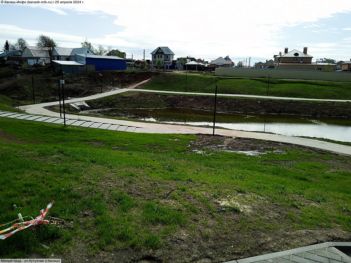 Малый пруд. 25 апреля 2024 (чт).