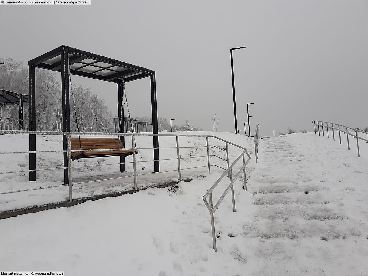 Малый пруд. 25 декабря 2024 (ср).