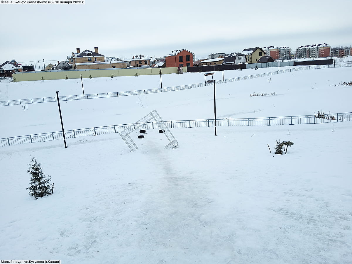 Малый пруд. 10 января 2025 (пт).