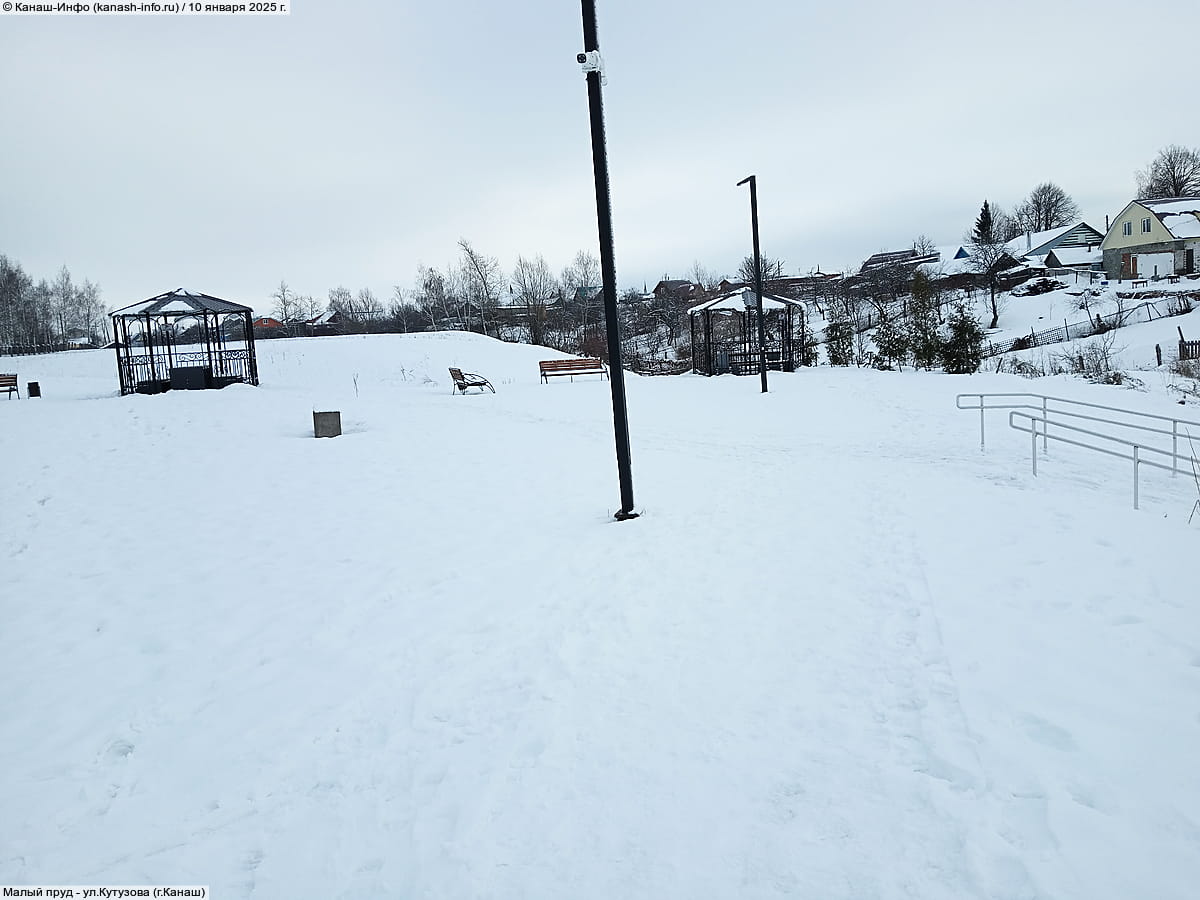 Малый пруд. 10 января 2025 (пт).