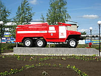 Стела пожарного автомобиля АЦ-40(375)Н. 10 августа 2015 (пн).