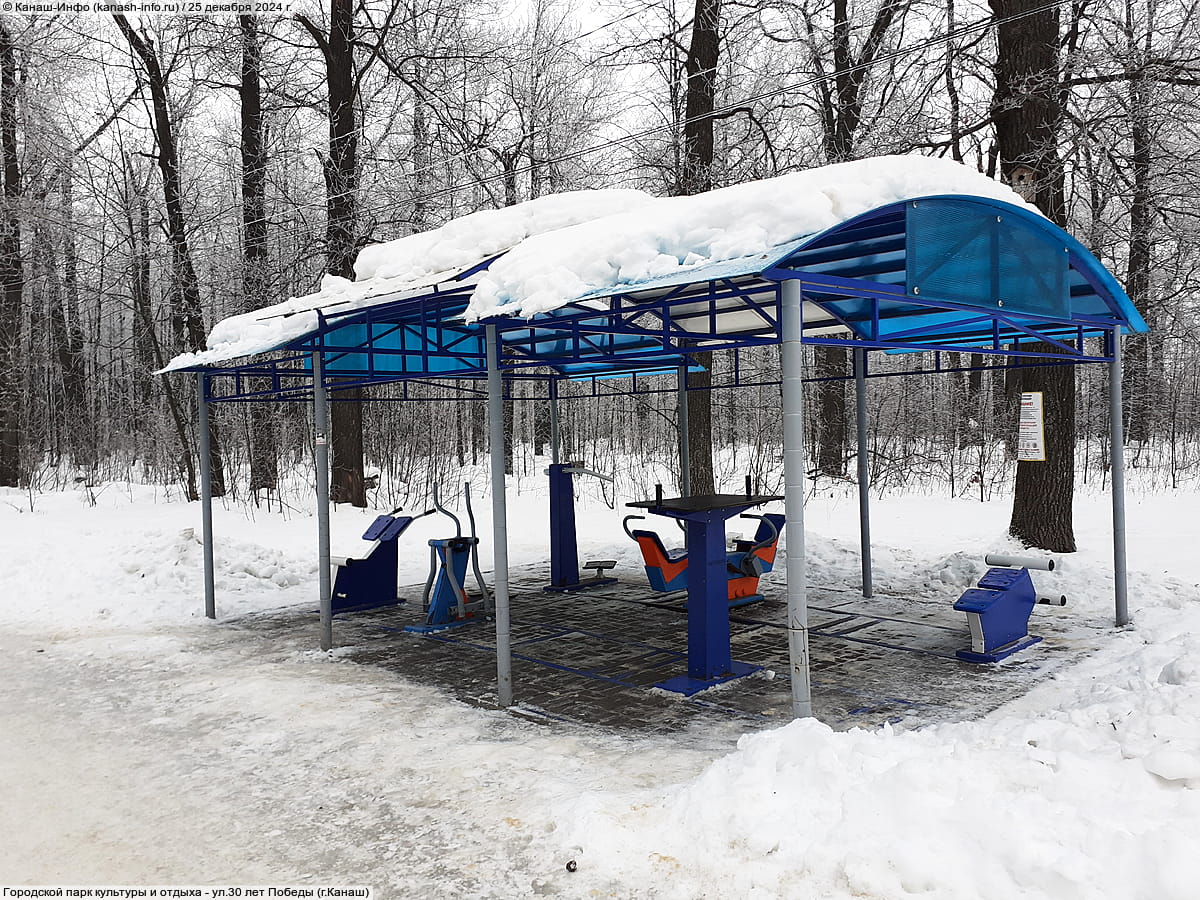 Городской парк культуры и отдыха. 25 декабря 2024 (ср).