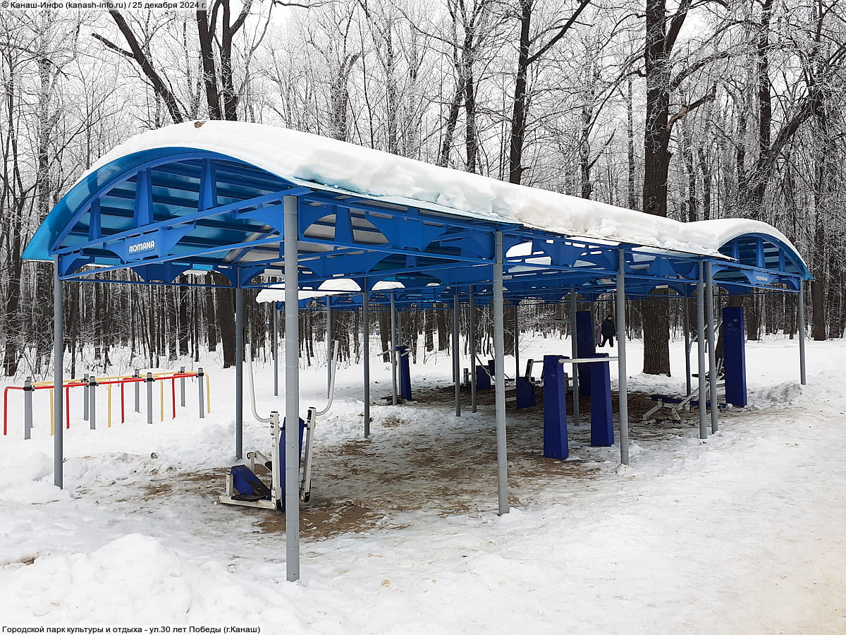 Городской парк культуры и отдыха. 25 декабря 2024 (ср).