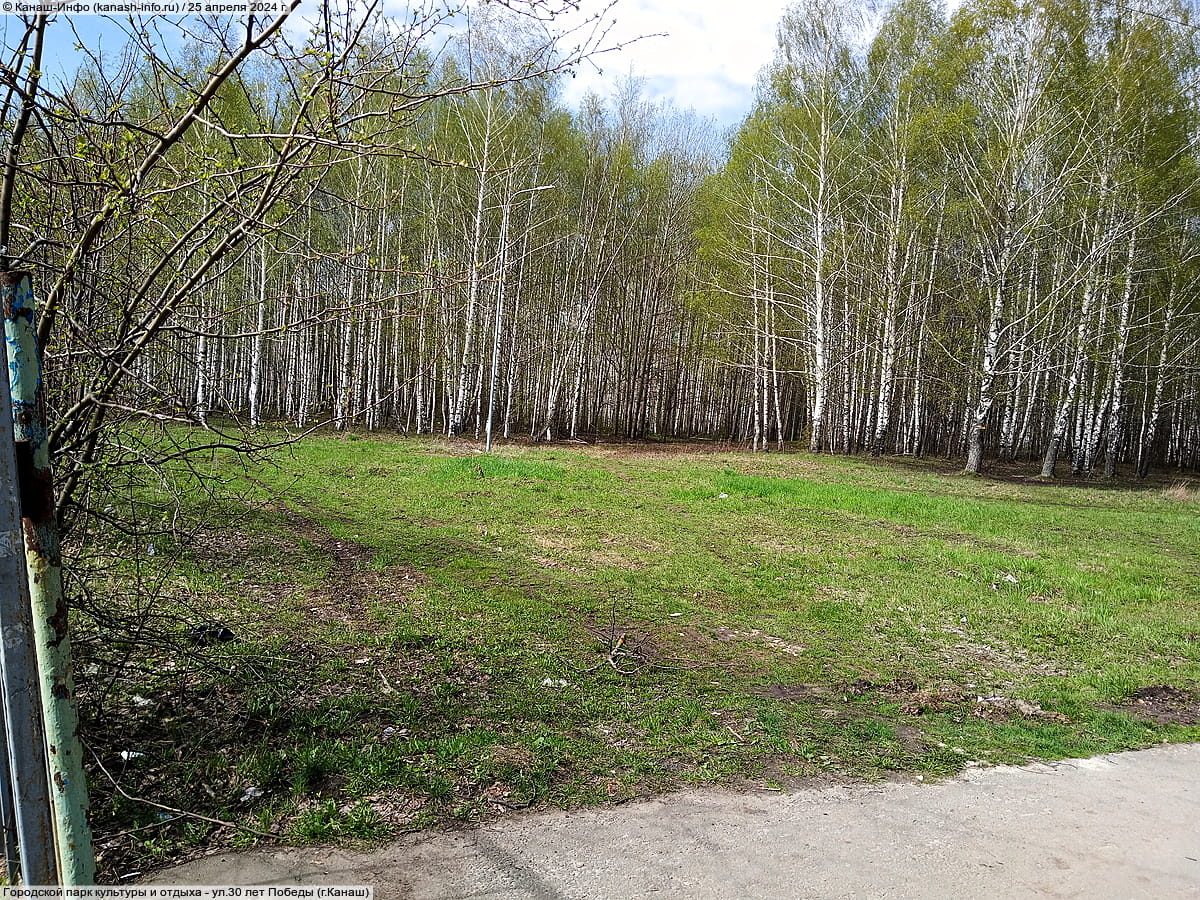 Городской парк культуры и отдыха. 25 апреля 2024 (чт).