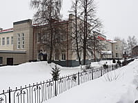 Административно-бытовое здание. 18 января 2022 (вт).