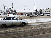 Пешеходный мост через железную дорогу. 18 января 2022 (вт).