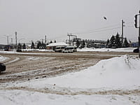 Пешеходный мост через железную дорогу. 18 января 2022 (вт).