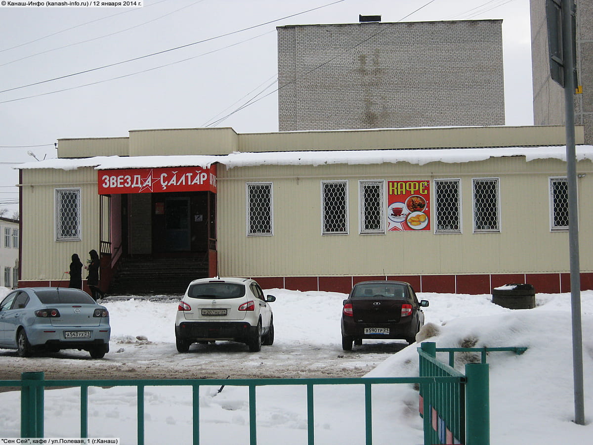 "Звезда", кафе. 12 января 2014 (вс).