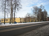 Административно-бытовое здание. 25 декабря 2013 (ср).