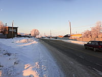 Улица Раздольная (г. Канаш). 25 января 2022 (вт).