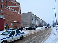 Улица Репина (г. Канаш). 18 января 2022 (вт).