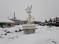 Скульптура "Сетнер и Нарспи". 19 января 2022 (ср).