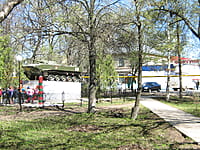 Монумент в честь воинов-канашцев, погибших на земле Афганистана (1994 г.). 08 мая 2015 (пт).