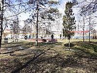 Городской сквер Афганцев. 23 апреля 2026 (чт).