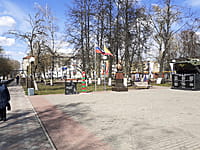 Городской сквер Афганцев. 23 апреля 2026 (чт).