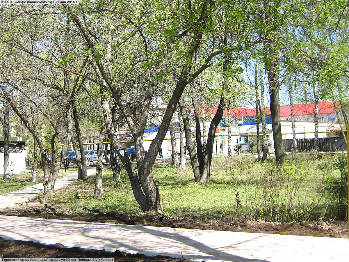 Городской сквер Афганцев. 08 мая 2015 (пт).
