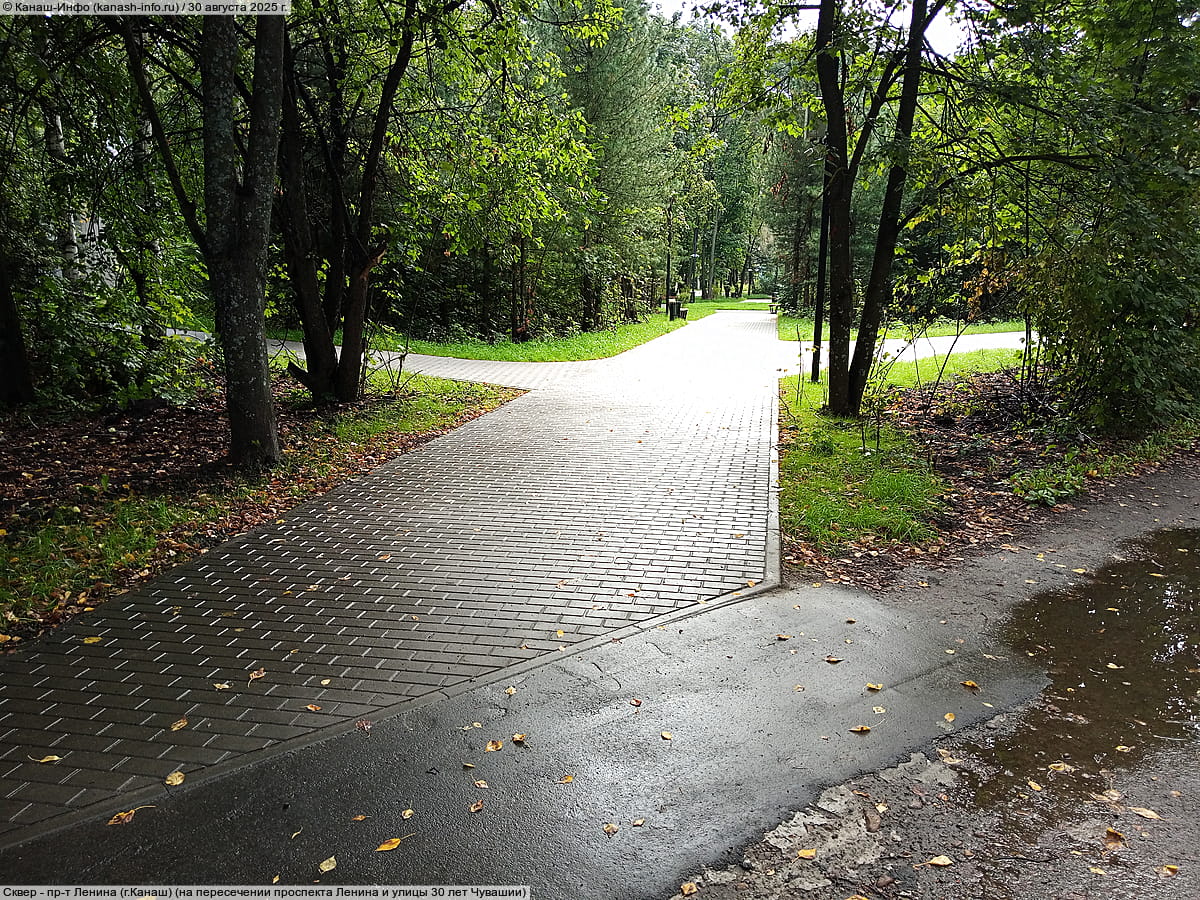 Сквер имени Линара Ибрагимовича Калимуллина. 30 августа 2025 (сб).