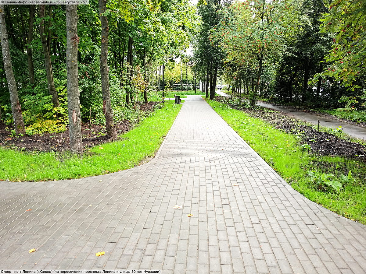 Сквер имени Линара Ибрагимовича Калимуллина. 30 августа 2025 (сб).