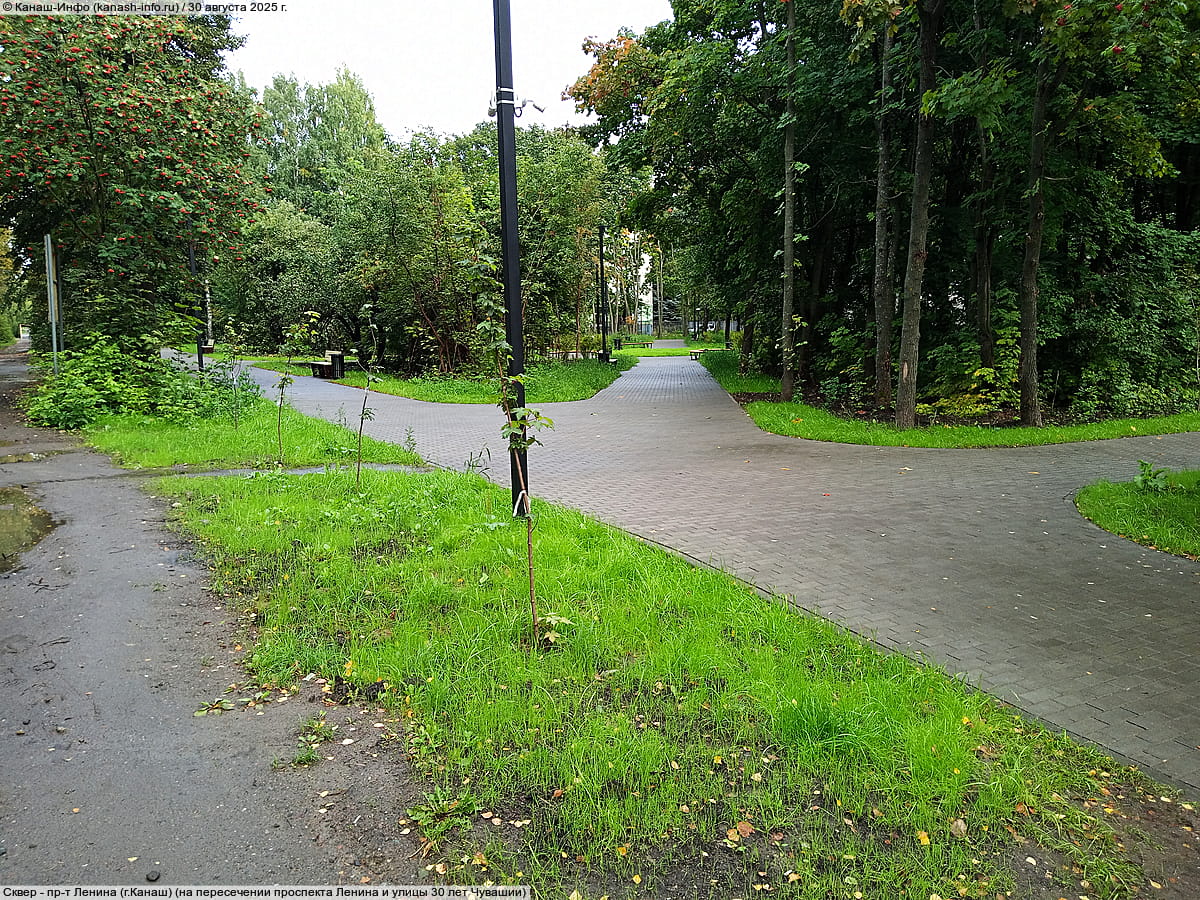 Сквер имени Линара Ибрагимовича Калимуллина. 30 августа 2025 (сб).