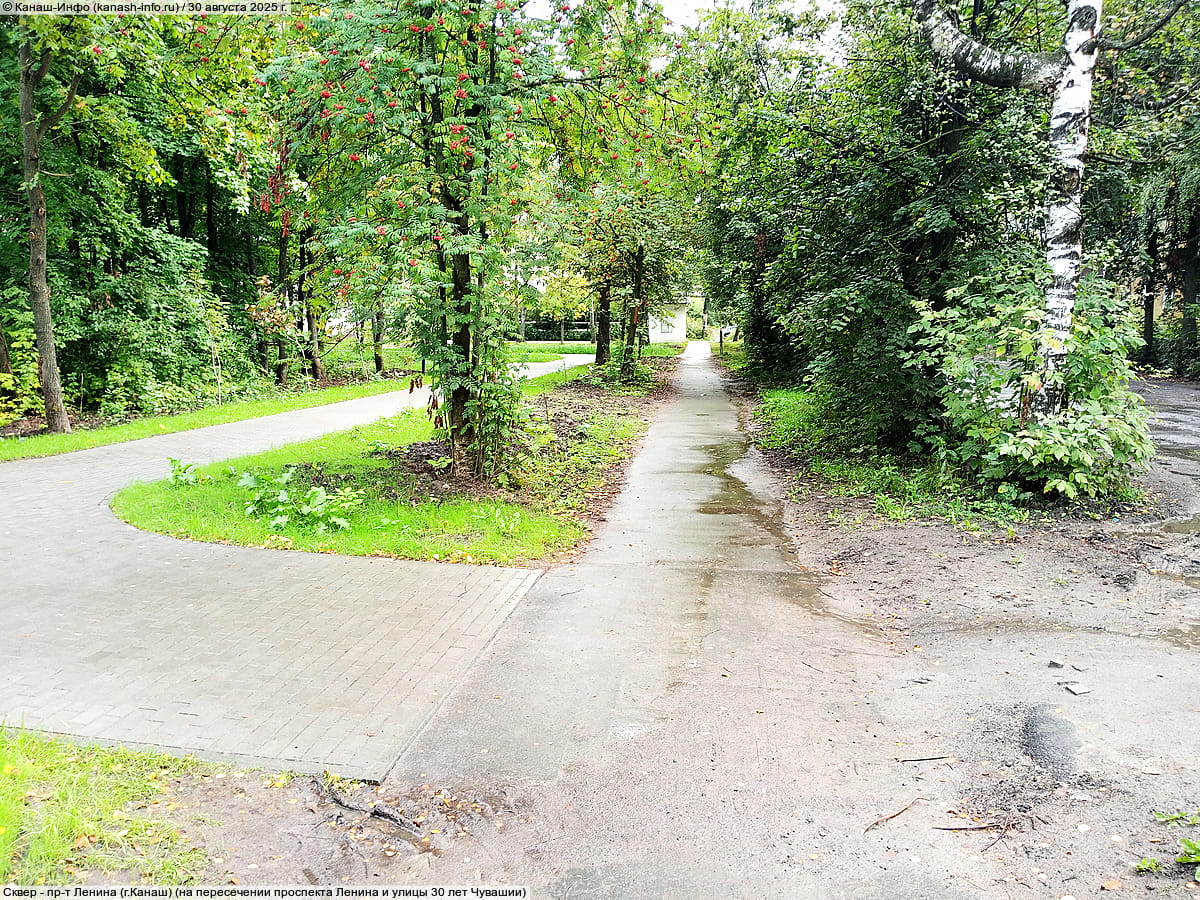 Сквер имени Линара Ибрагимовича Калимуллина. 30 августа 2025 (сб).