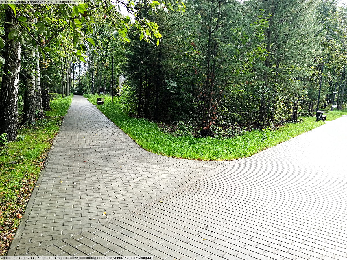 Сквер имени Линара Ибрагимовича Калимуллина. 30 августа 2025 (сб).