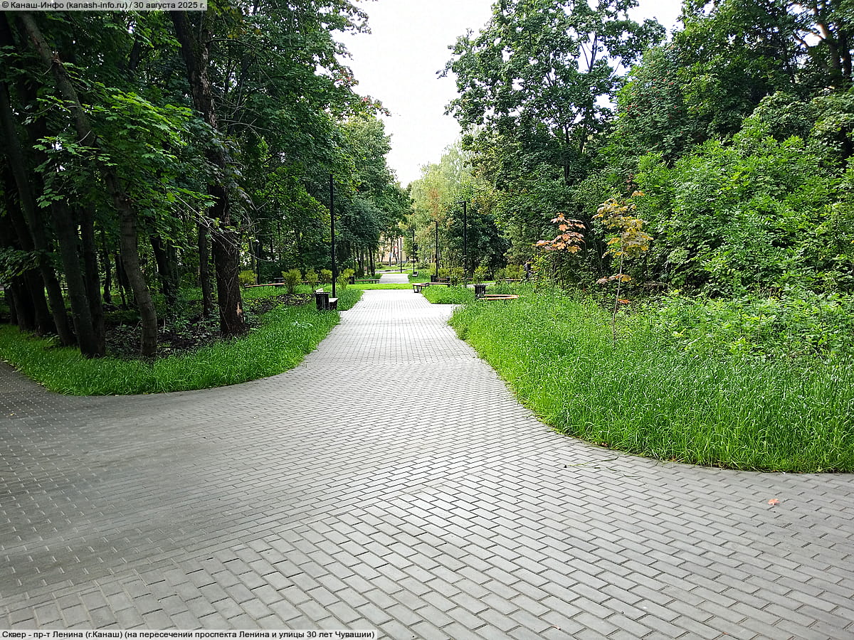 Сквер имени Линара Ибрагимовича Калимуллина. 30 августа 2025 (сб).