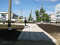 Сквер огнеборцев. 10 августа 2015 (пн).