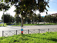 Сквер воинов-вагоноремонтников, павших в годы Великой Отечественной войны. 01 сентября 2025 (пн).