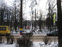 Сквер воинов-вагоноремонтников, павших в годы Великой Отечественной войны. 05 декабря 2014 (пт).