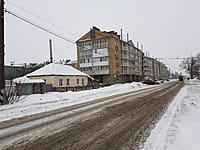 Улица Свободы (г. Канаш). 18 января 2022 (вт).